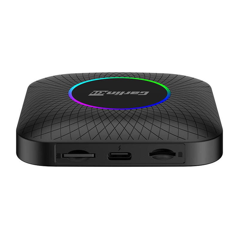 Brezžični adapter Carlinkit TBOX PLUS LED, 4G/64G, Apple CarPlay/Android Auto (črn) 4