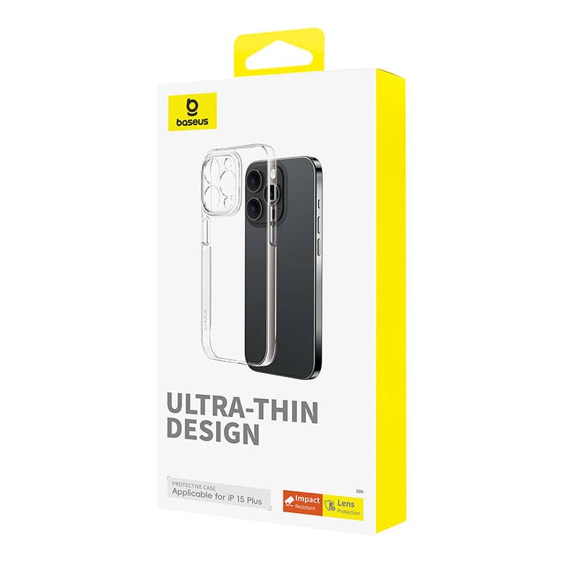 Baseus OS-Lucent Series prozoren ovitek za iPhone 15 Plus 4