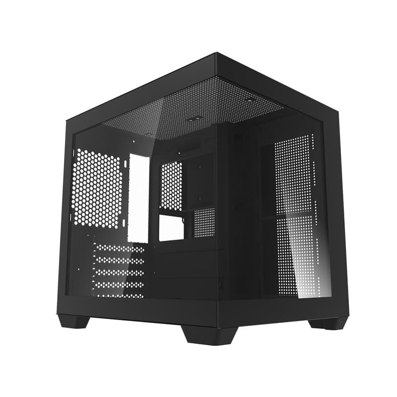 Darkflash C275P računalniško ohišje brez ventilatorjev (Črna)