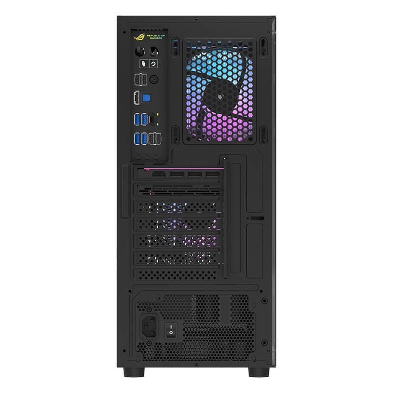 Ohišje za računalnik Darkflash A290 (črno) + 3 ventilatorji 6