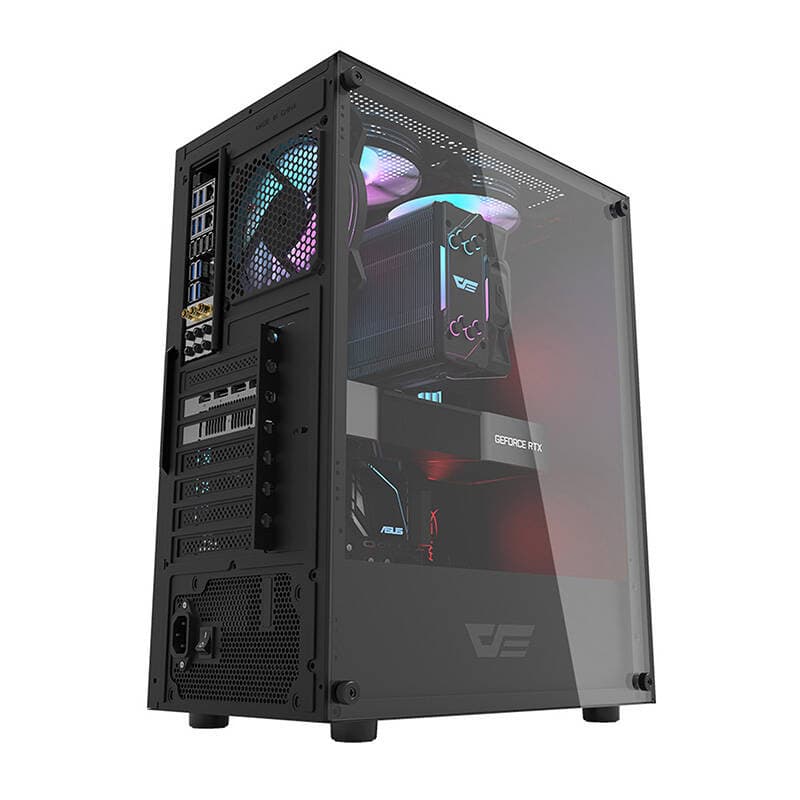 Računalniško ohišje darkFlash DK100 (črno) 2