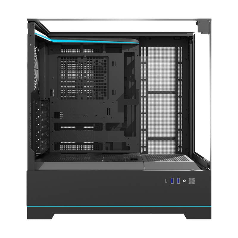 Računalniško ohišje Darkflash DY450 (črno, brez ventilatorjev) 4
