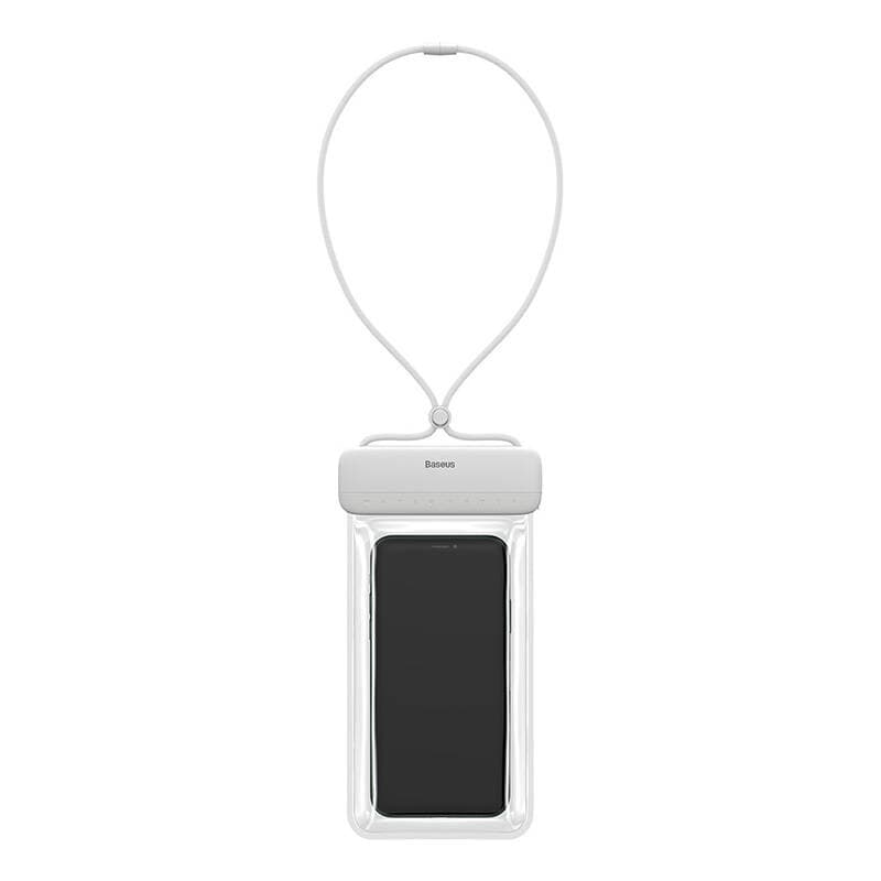 Vodoodporna torbica za telefon Baseus AquaGlide (bela)