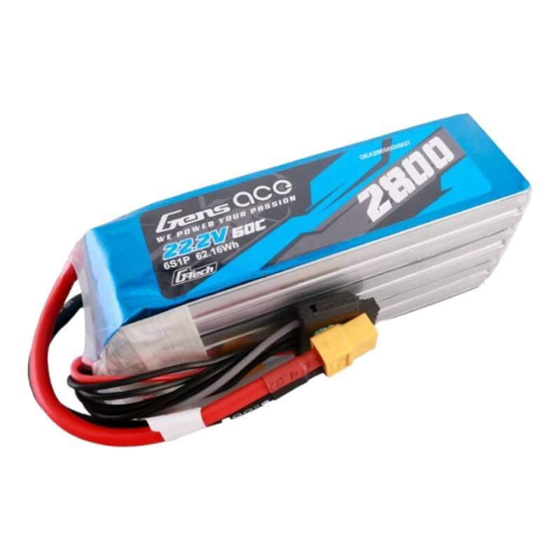 Gens ace G-Tech 2800mAh 22.2V 60C 6S1P Lipo z XT60 2
