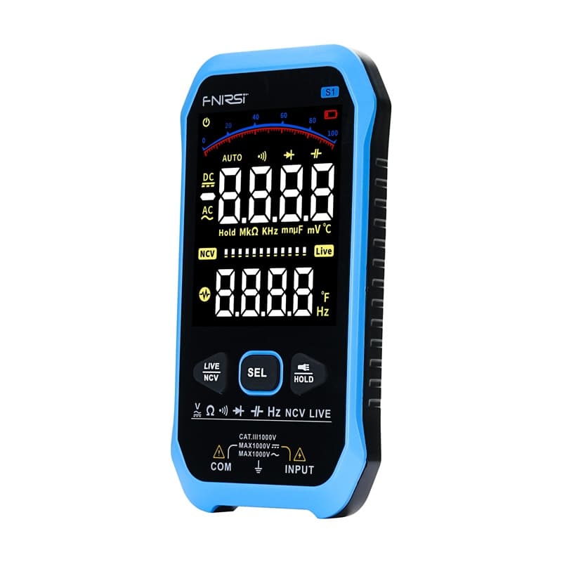 FNIRSI S1 digitalni multimeter z VA HD zaslonom
