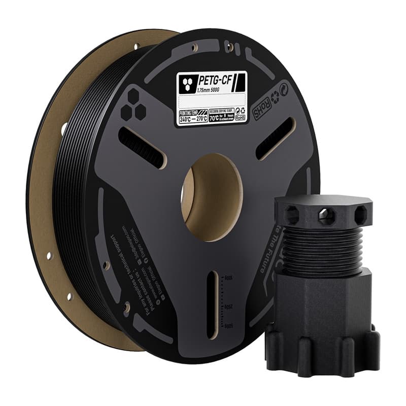 ELEGOO PETG-CF filament, črn, 0.5 kg