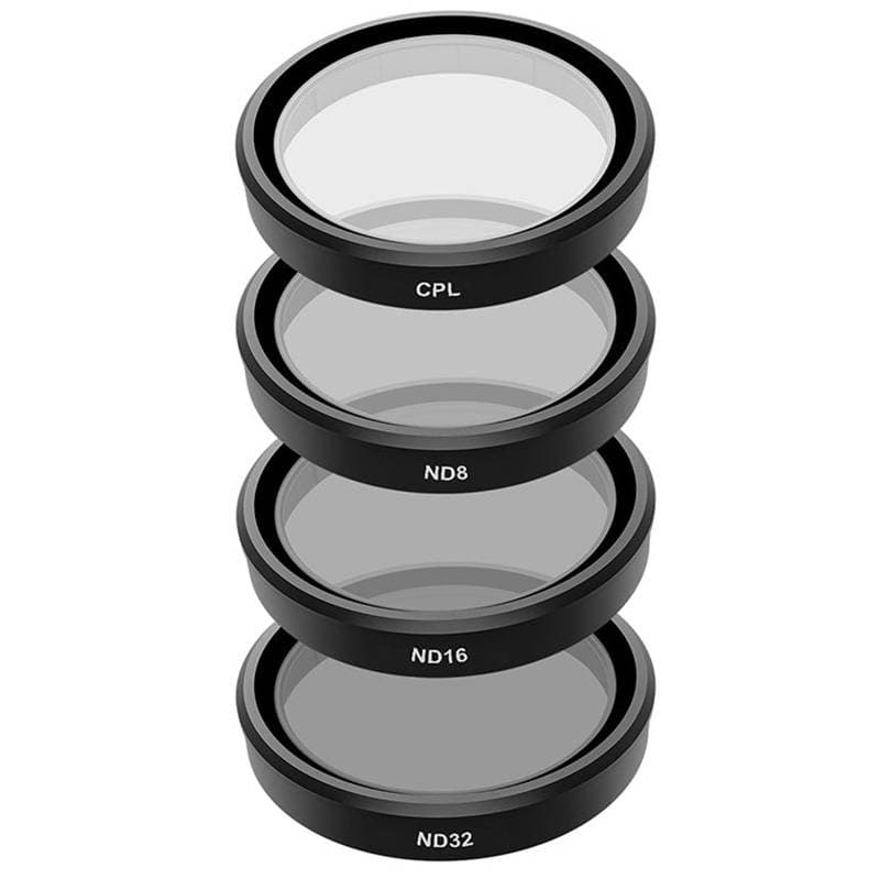 Set 4 filtrov TELESIN CPL/ND8/ND16/ND32 za DJI Osmo Action 3/4/5