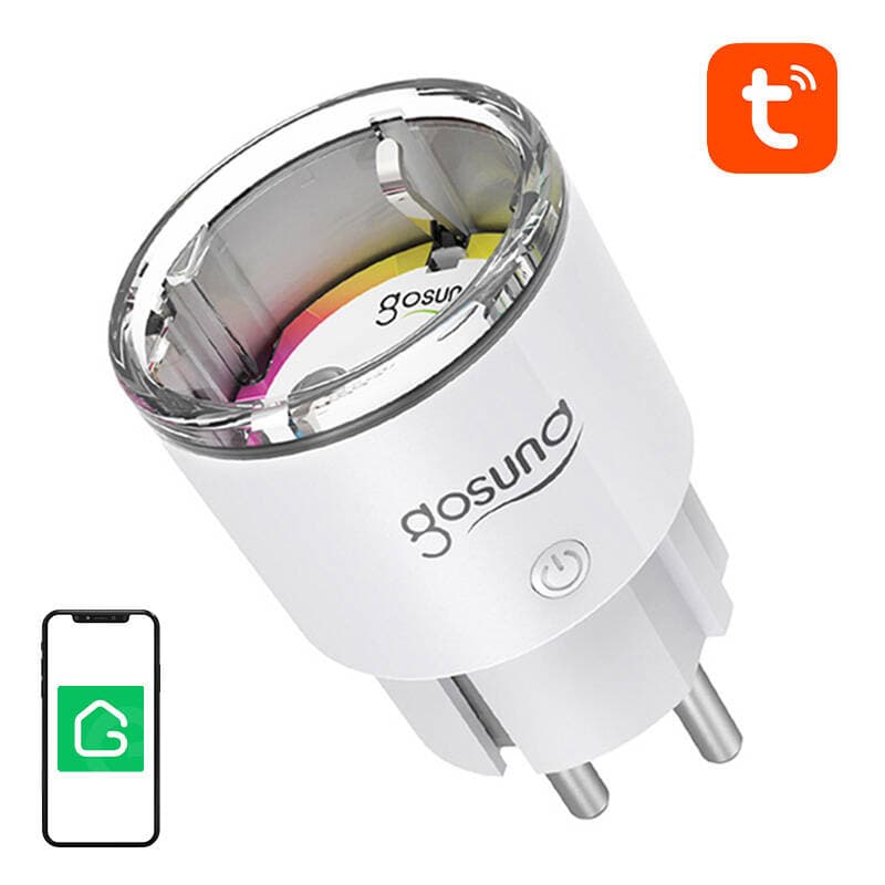 Gosund EP2 Smart WiFi vtičnica, 10A, Tuya