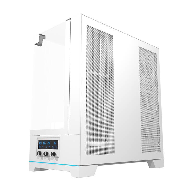 Računalniško ohišje Darkflash DY450 (belo, brez ventilatorjev) 6