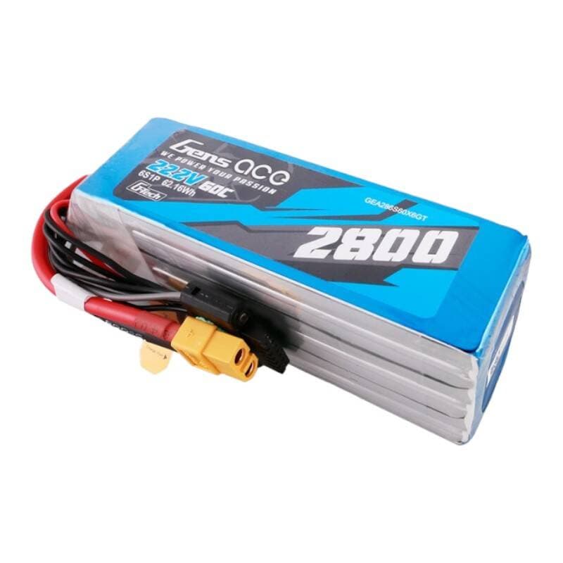Gens ace G-Tech 2800mAh 22.2V 60C 6S1P Lipo z XT60 3