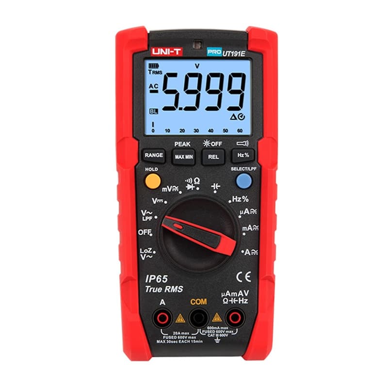 UNI-T UT191E Profesionalni digitalni multimeter (IP65)