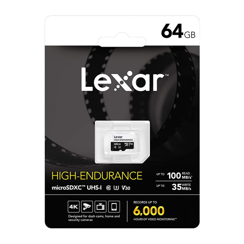 Pomnilniška kartica Lexar High-Endurance microSDHC/microSDXC 64GB 3