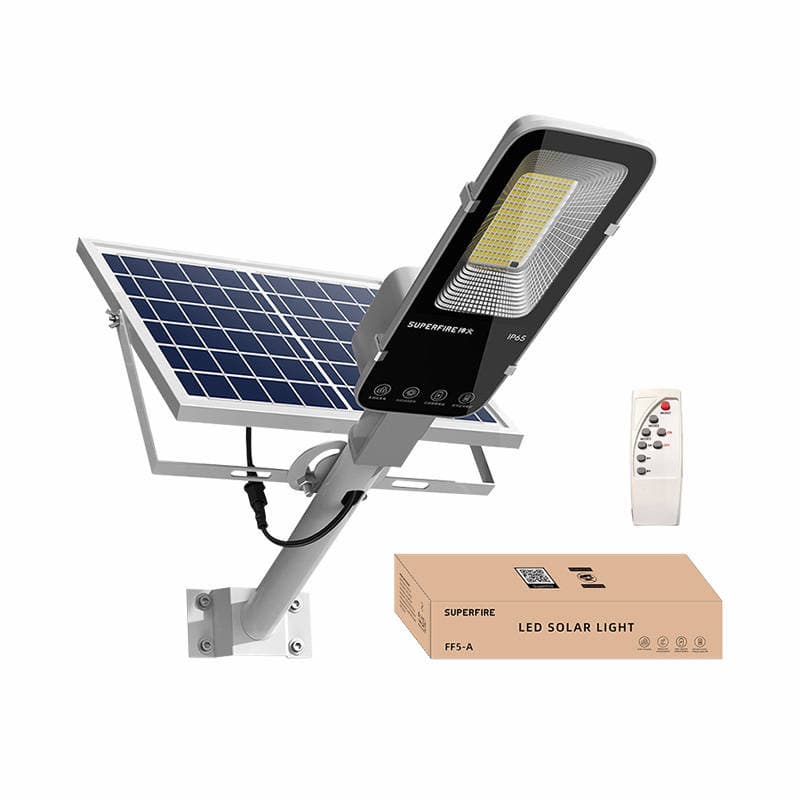Solarna svetilka Superfire FF5-A, 63W, 500lm, 5000mAh, daljinski upravljalnik
