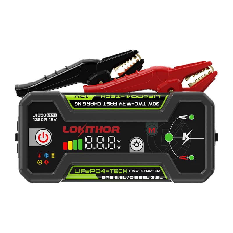 LOKITHOR J1350 Pro 25.6Wh avtomobilski zaganjalnik (jump starter)
