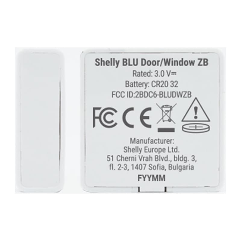 Shelly BLU Door/Window ZB Zigbee, Bluetooth senzor 2