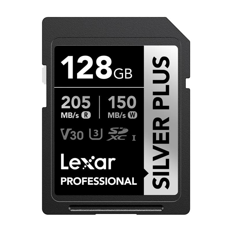 Lexar Professional SILVER PLUS SDXC 128GB spominska kartica
