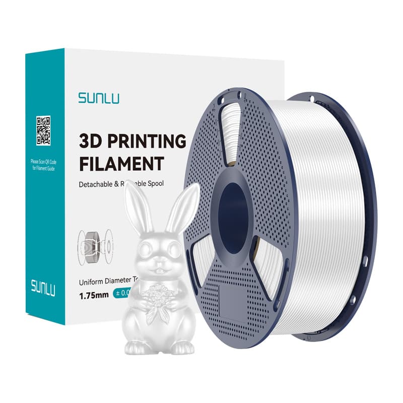 Sunlu PLA+ Silk Filament (bela)