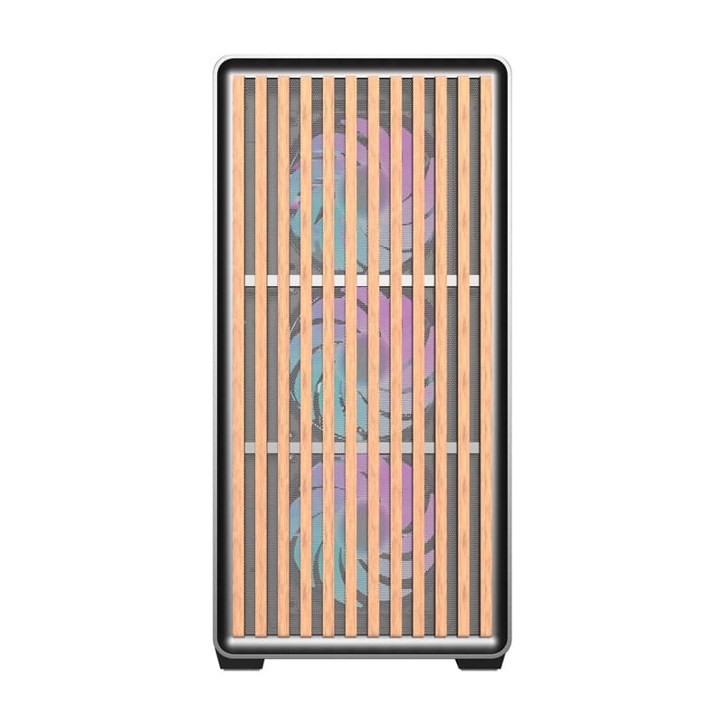 Darkflash DS900WD računalniško ohišje (črno) + 4 ventilatorji 3