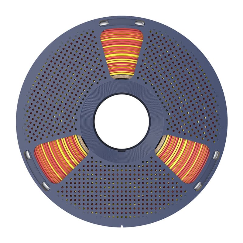 Sunlu PLA+ Silk Dvobarvni filament (rdeča in zlata) 3