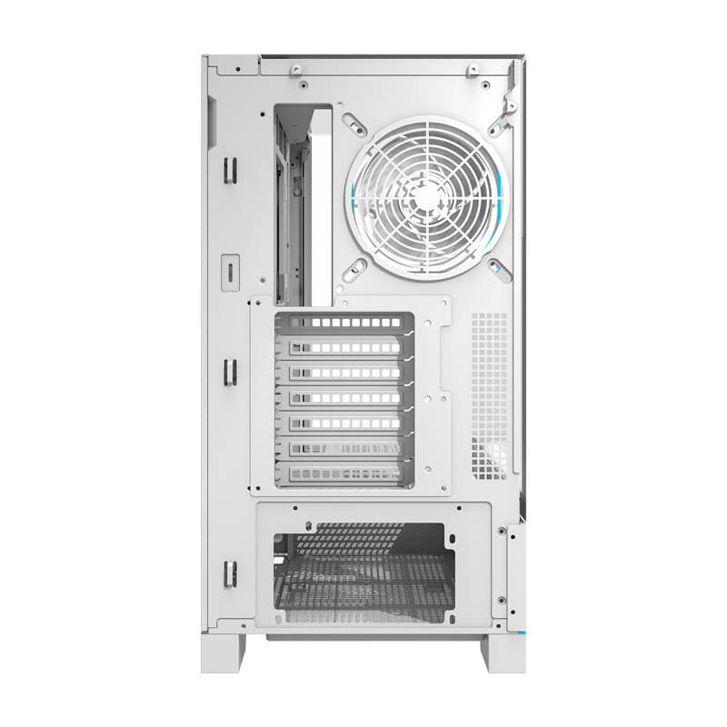 Računalniško ohišje Darkflash DY450 PRO (belo) + 1 ventilator 4