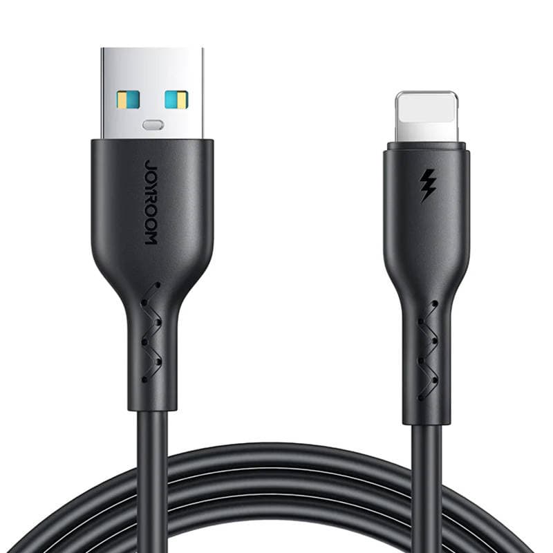 Kabel Flash Charge USB na Lightning Joyroom SA26-AL3 / 3A / 1m (črn)