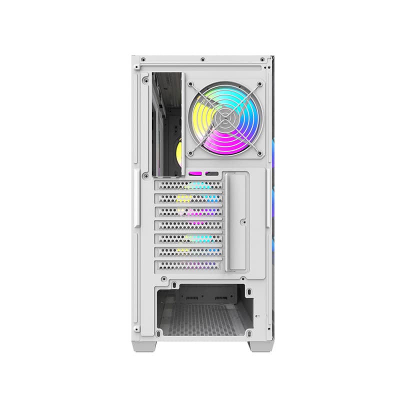 Darkflash DS900WS računalniško ohišje (belo) + 4 ARGB ventilatorji 3