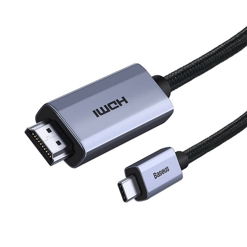 kabel USB-C do HDMI, 4K, 1 m (črn)