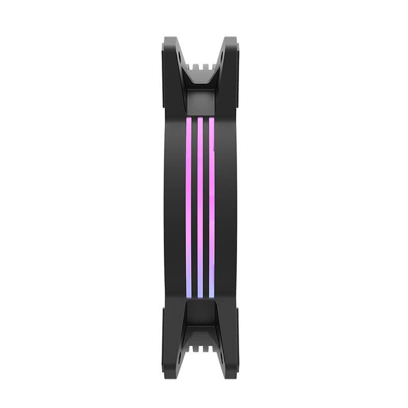 Darkflash c6 3v1 rgb računalniški ventilator 120x120 (črn) 2