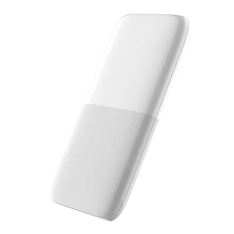 powerbank pr1009 2usb (bela) + kabel microusb 20cm 2