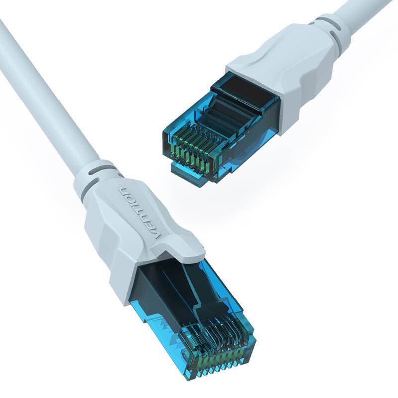 omrežni kabel utp cat.5e vention vap-a10-s075 0,75m modri 2