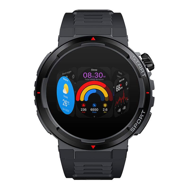 Pametna ura Zeblaze Ares 3 Plus (črna)