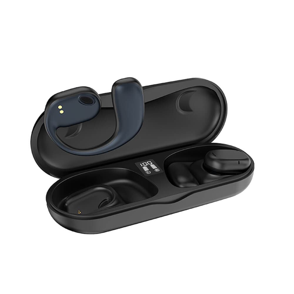 Dudao U17H brezžične Open-Air slušalke Bluetooth 5.3 / Črne