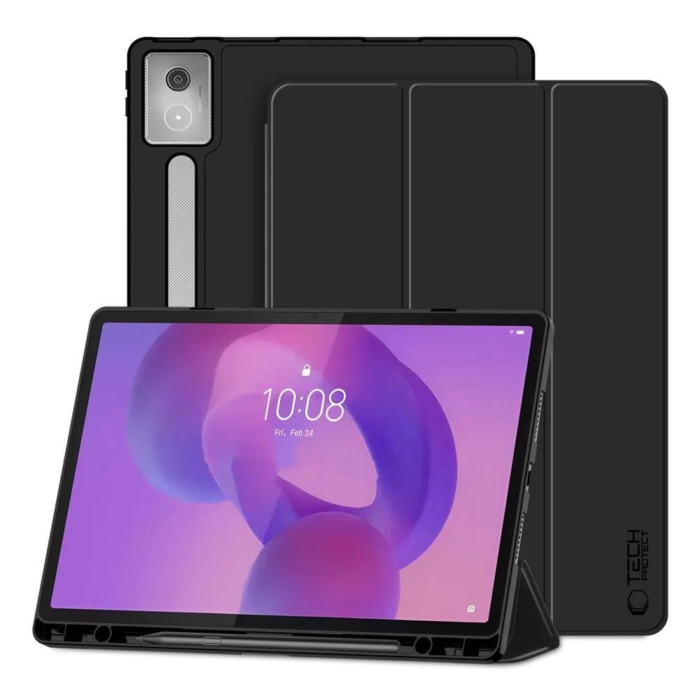 Ovitek Tech-Protect SC Pen za Lenovo Idea Tab Pro / Pro MT 12.7 TB-373 - Črn