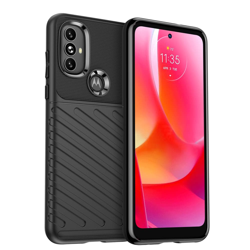 Thunder Case ovitek za Motorola Moto G Power 2022 (črn)