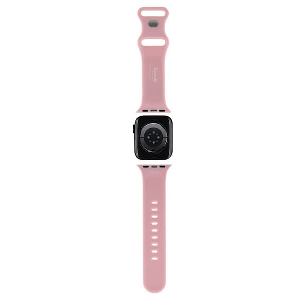 Hello Kitty trak za Apple Watch 38/40/41mm, Silicone Kitty Head, roza 2