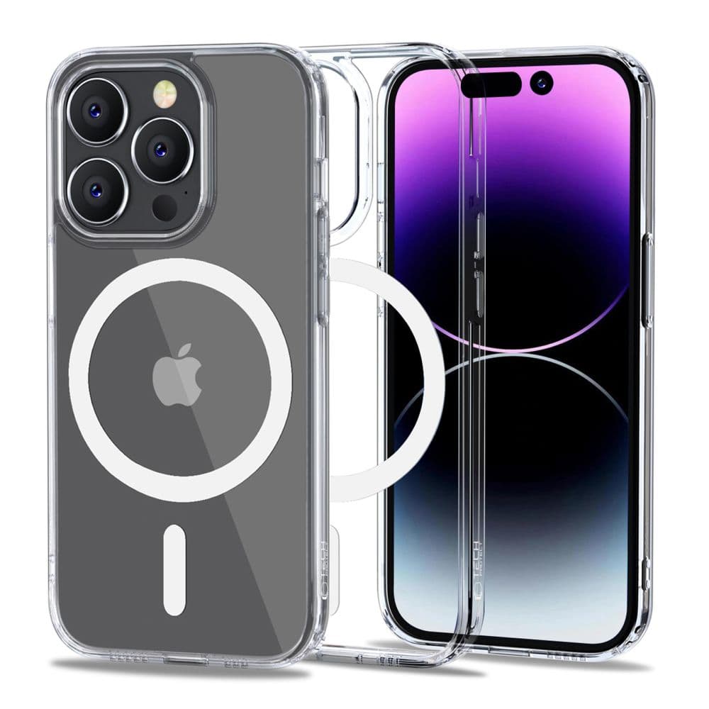 Tech-Protect FlexAir Hybrid MagSafe ovitek za iPhone 14 Pro - Prozoren