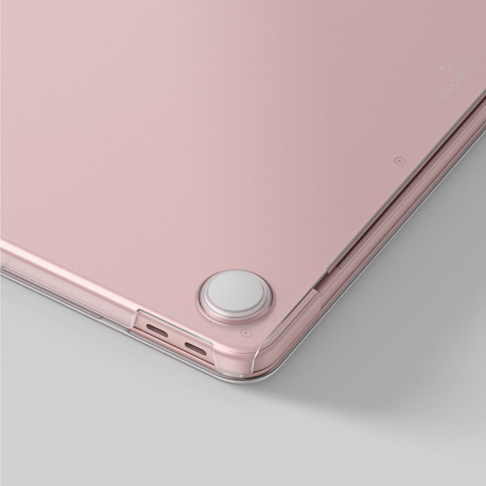 AmazingThing Titan Hardshell ovitek za MacBook Neo 13", roza 6