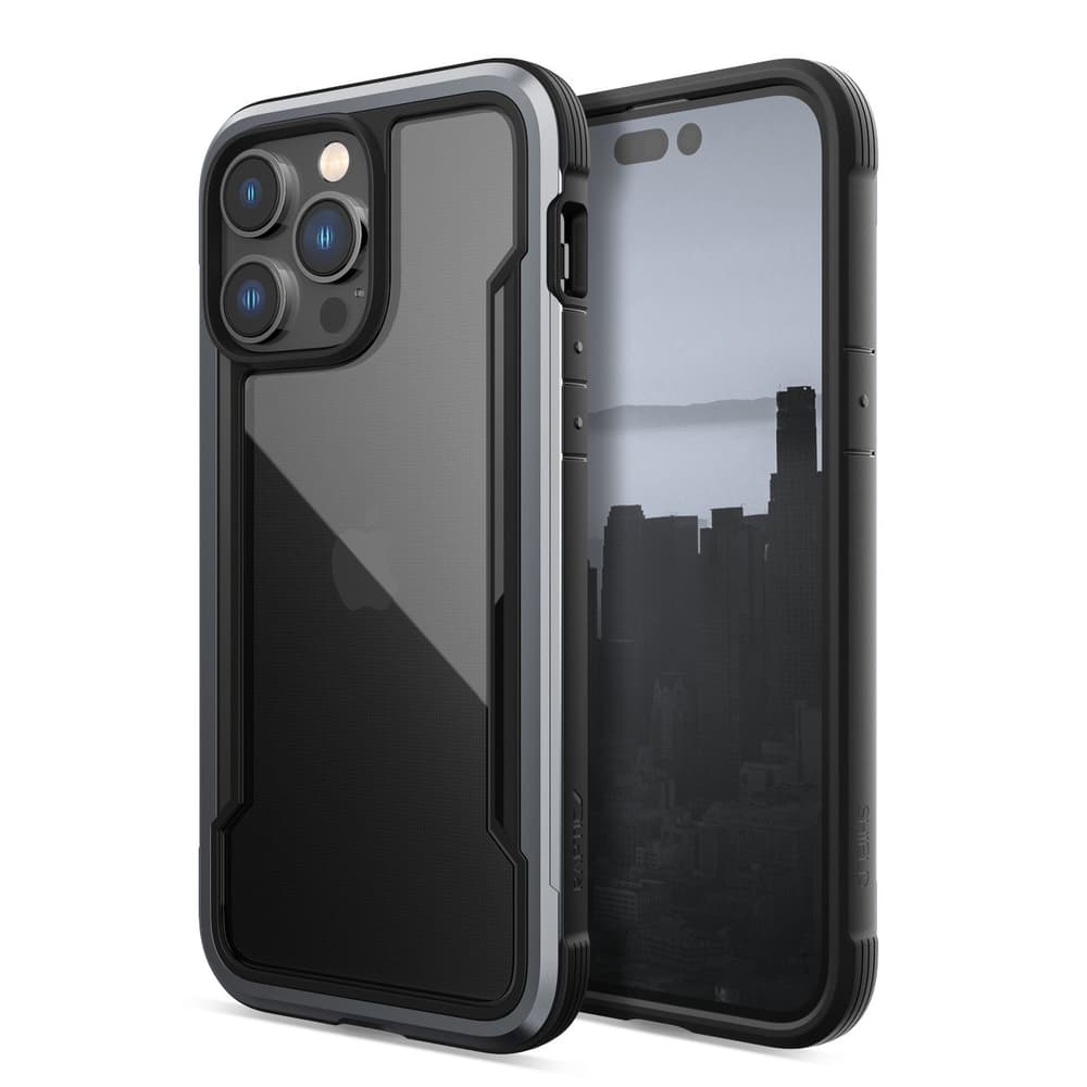 Raptic X-Doria Shield oklepni ovitek za iPhone 14 Pro Max, črn