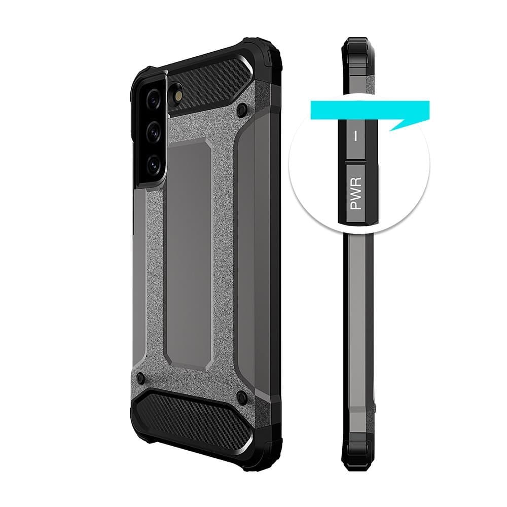 Hybrid Armor robusten ovitek za Samsung Galaxy S22+ - črna 4