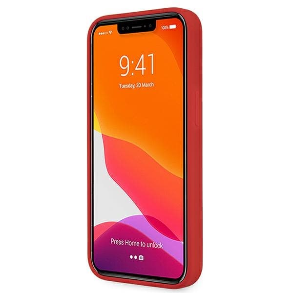 Ferrari Silicone ovitek za iPhone 13 mini 5.4" - rdeč 5
