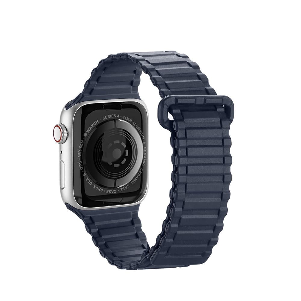 Dux Ducis Strap (Armor) magnetni pašček za Apple Watch 1-3 (41-38 mm), silikon, moder 2