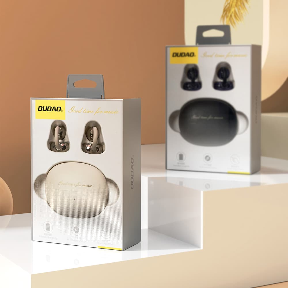 Dudao U20 TWS Bluetooth slušalke, bele 6