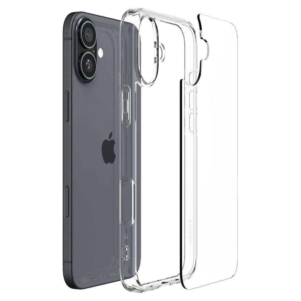 Spigen Ultra Hybrid etui za iPhone 16 - Prozoren 7