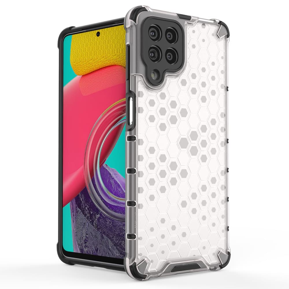 Ovitek Honeycomb za Samsung Galaxy M53 5G, prozoren 2