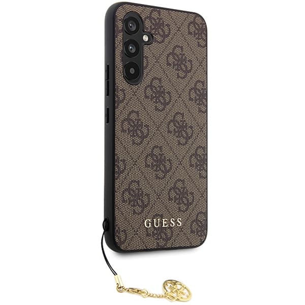 Guess GUHCS23FEGF4GBR 4G Charms torbica za Samsung S23 FE, rjava 4