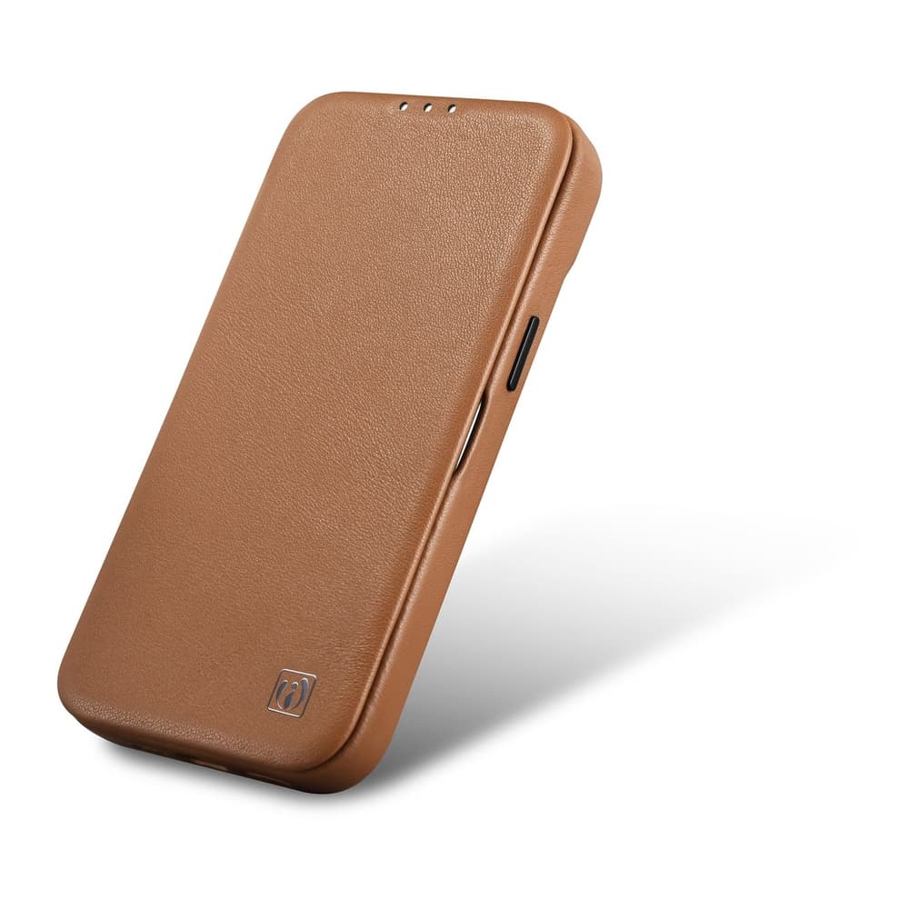 Ovitek iCarer CE za iPhone 14 Plus, rjav 8