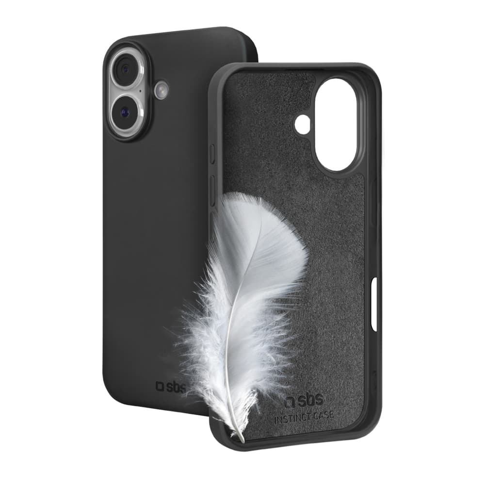 SBS Instinct ovitek za iPhone 17 - črna
