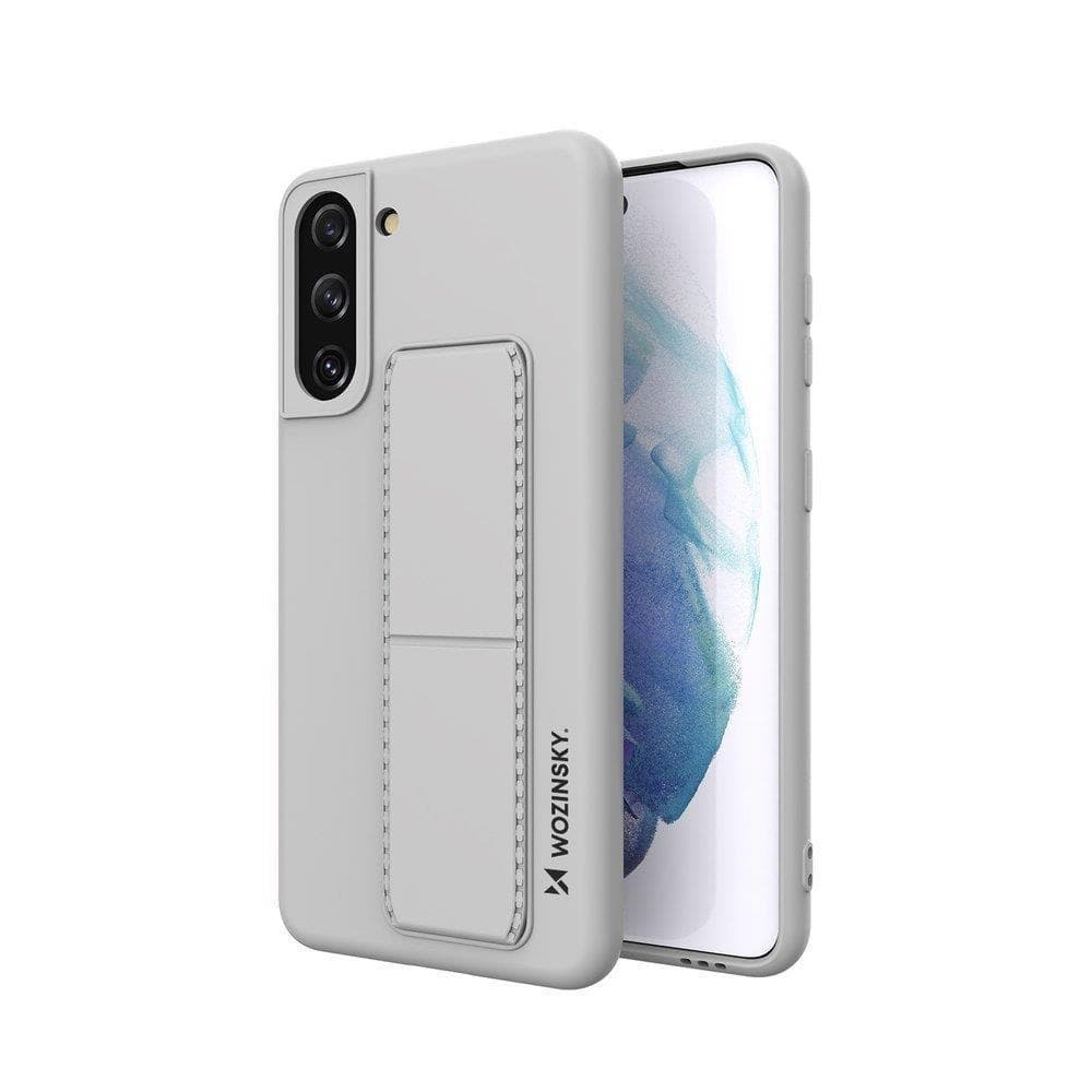 Wozinsky Kickstand ovitek za Samsung Galaxy S21+ 5G, siv