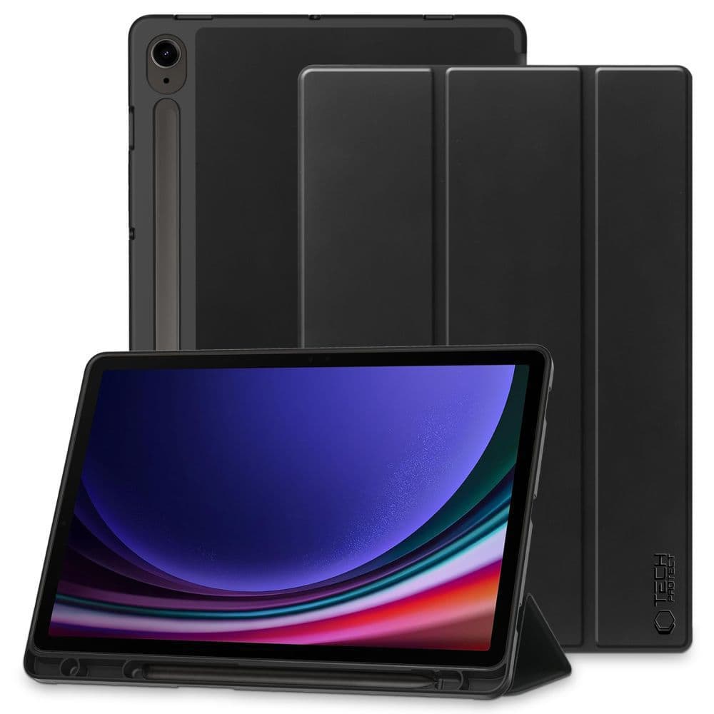 Tech-Protect SC Pen ovitek za Samsung Galaxy Tab S9 FE 10.9" X510/X516B, Črn