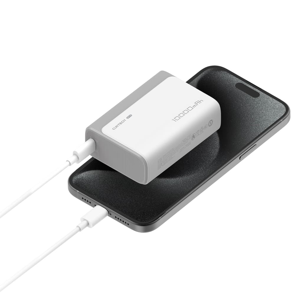 CUKTECH 30W 10000mAh powerbank 1C1A - CP13 - siva 4